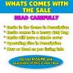 MASSIVE JUMPING CASTLE SALE - 4mx4m SHOPKINS JumpnSlide Combo **Commercial ** USED MASSIVE JUMPING CASTLE SALE - 4mx4m SHOPKINS JumpnSlide Combo **Commercial ** USED