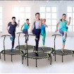 Mini Trampoline 1360mm Rebounder Cardio Fitness Exercise Indoor Trainer 3 colours